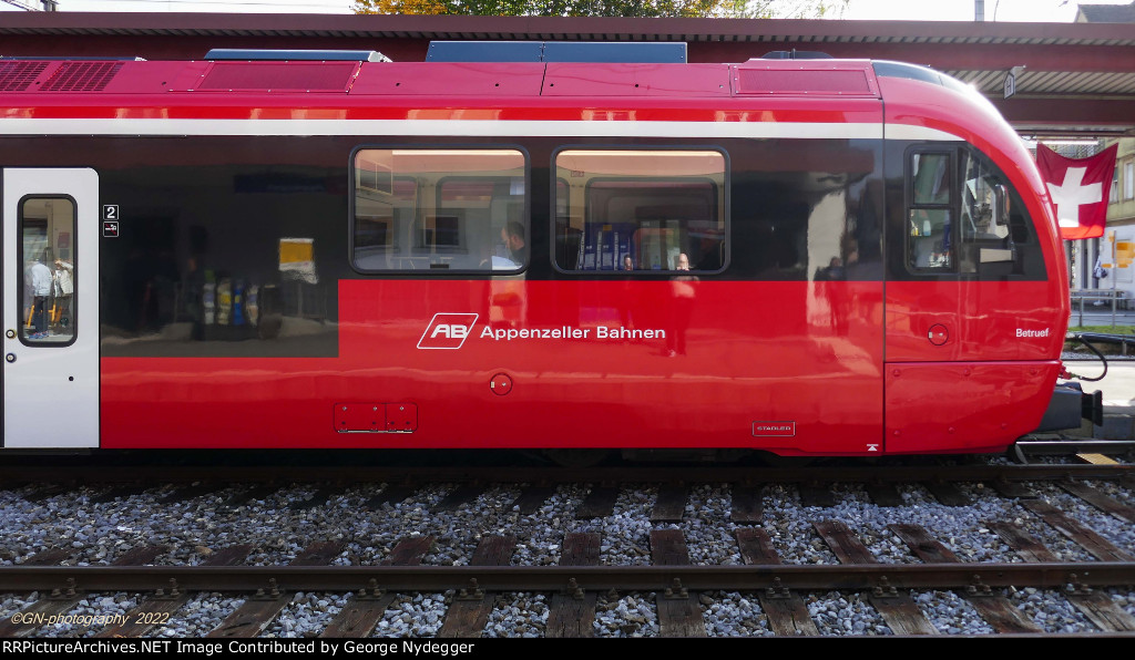 AB 1004 Appenzell Railway, new trains built by Stadler Rail